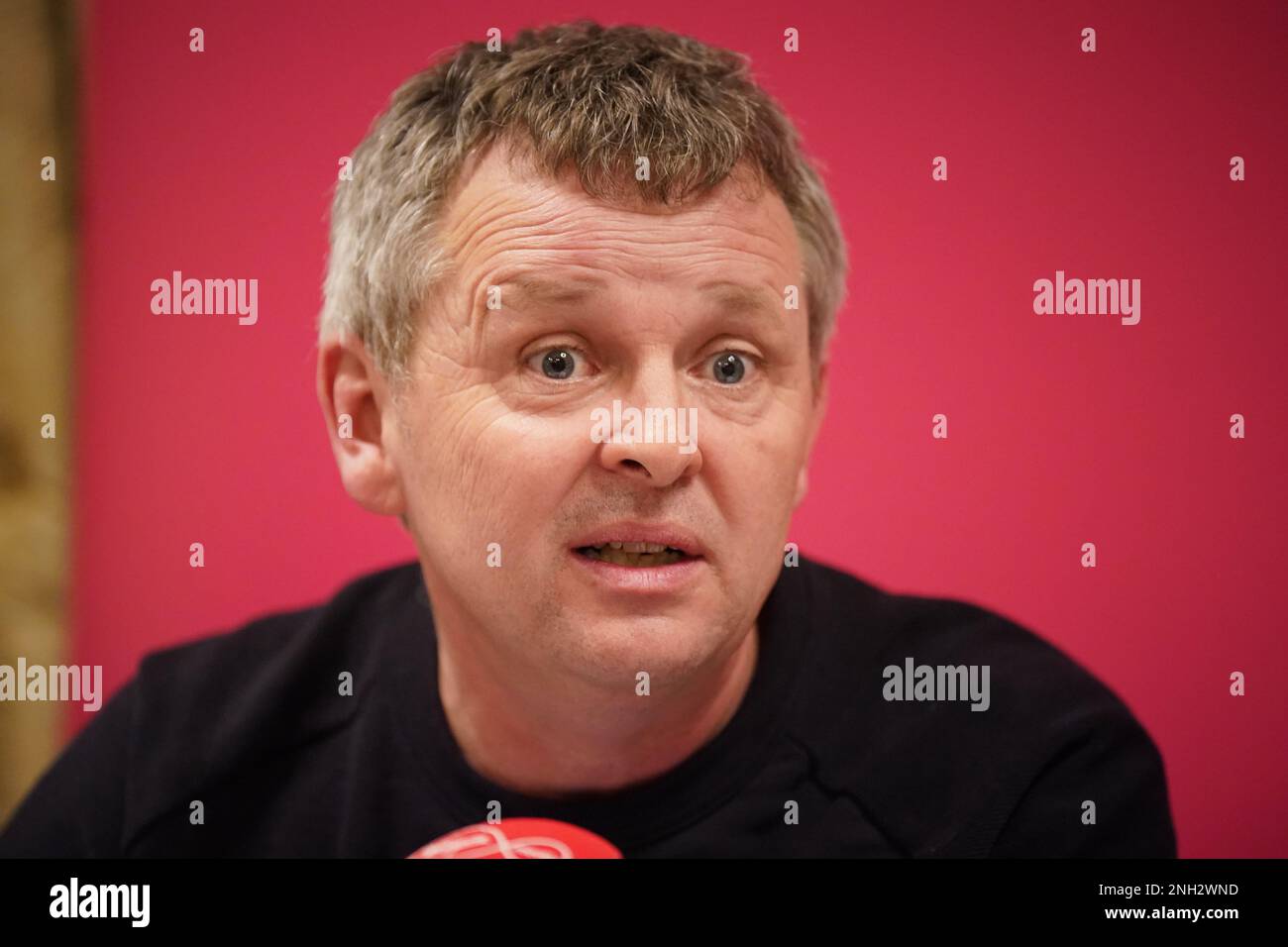 Richard Boyd Barrett from People Before Profit at the launch of an ...