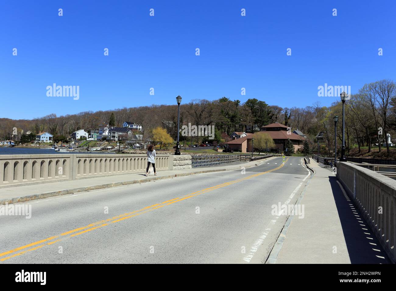 Mill Dam Road Centerport Long Island New York Stock Photo Alamy