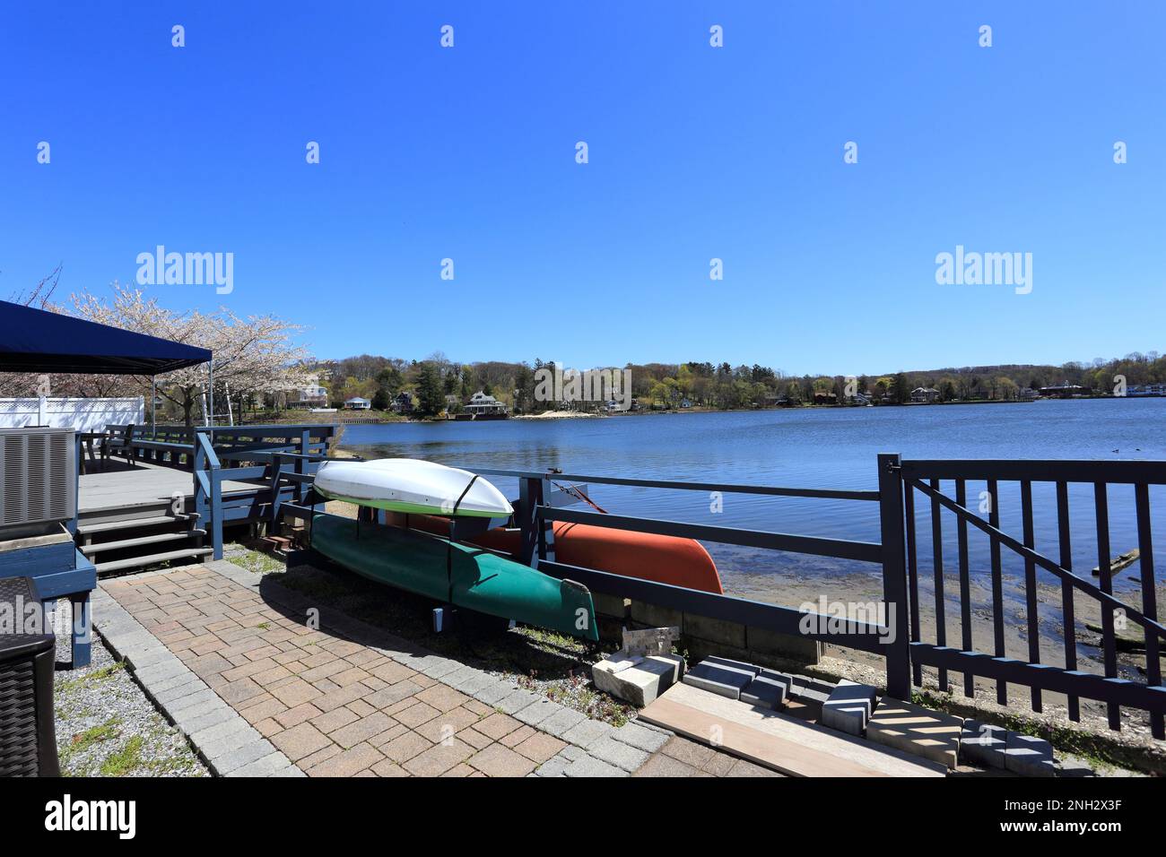 The Mill Pond Centerport Long Island New York Stock Photo Alamy