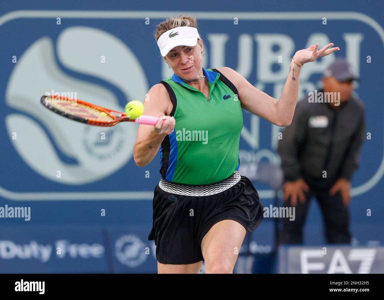 Dubai, UAE, 20th. Feb, 2023. Russian tennis player Anastasia