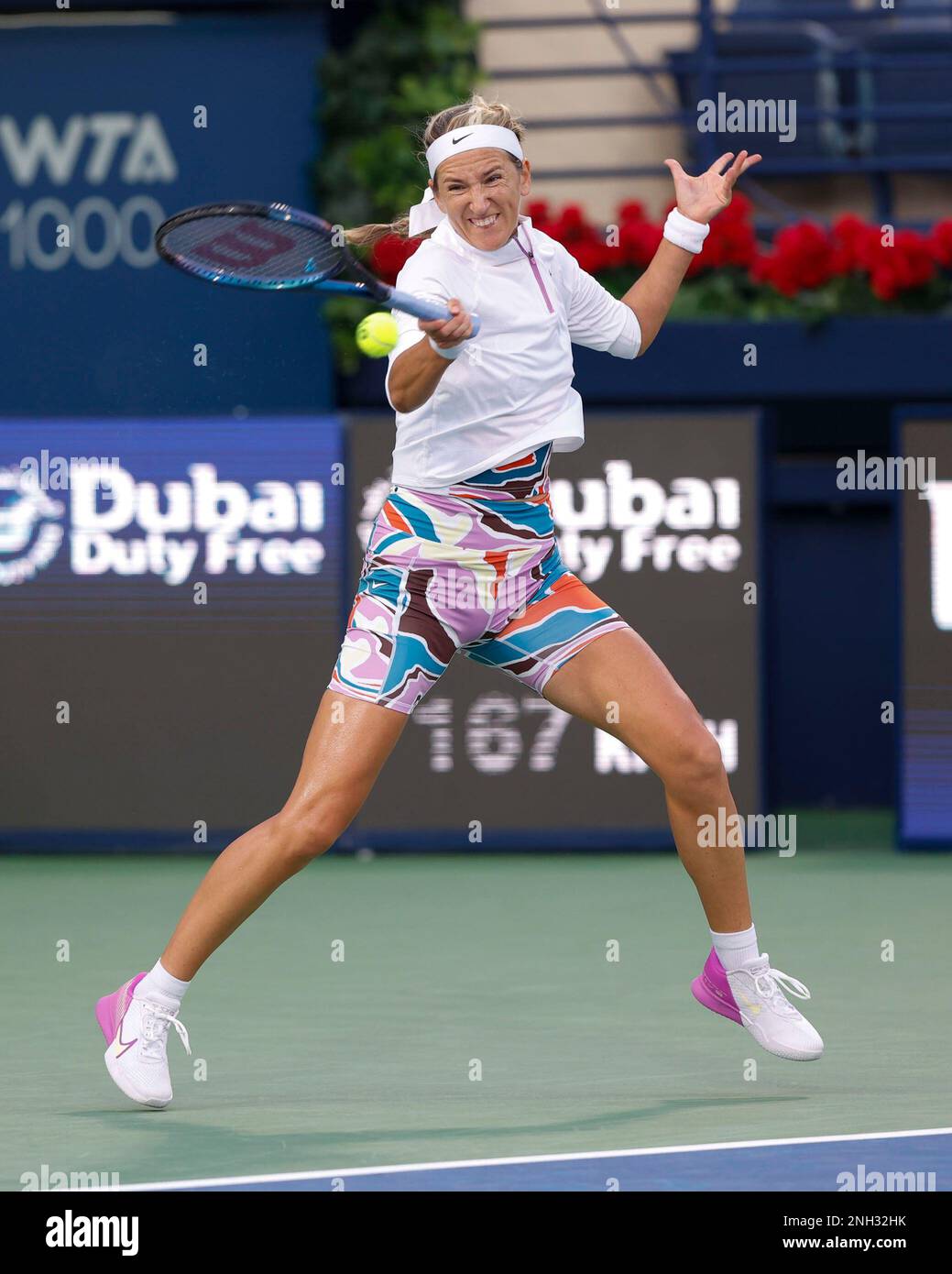 Dubai, UAE, 20th. Feb, 2023. Russian tennis player Anastasia