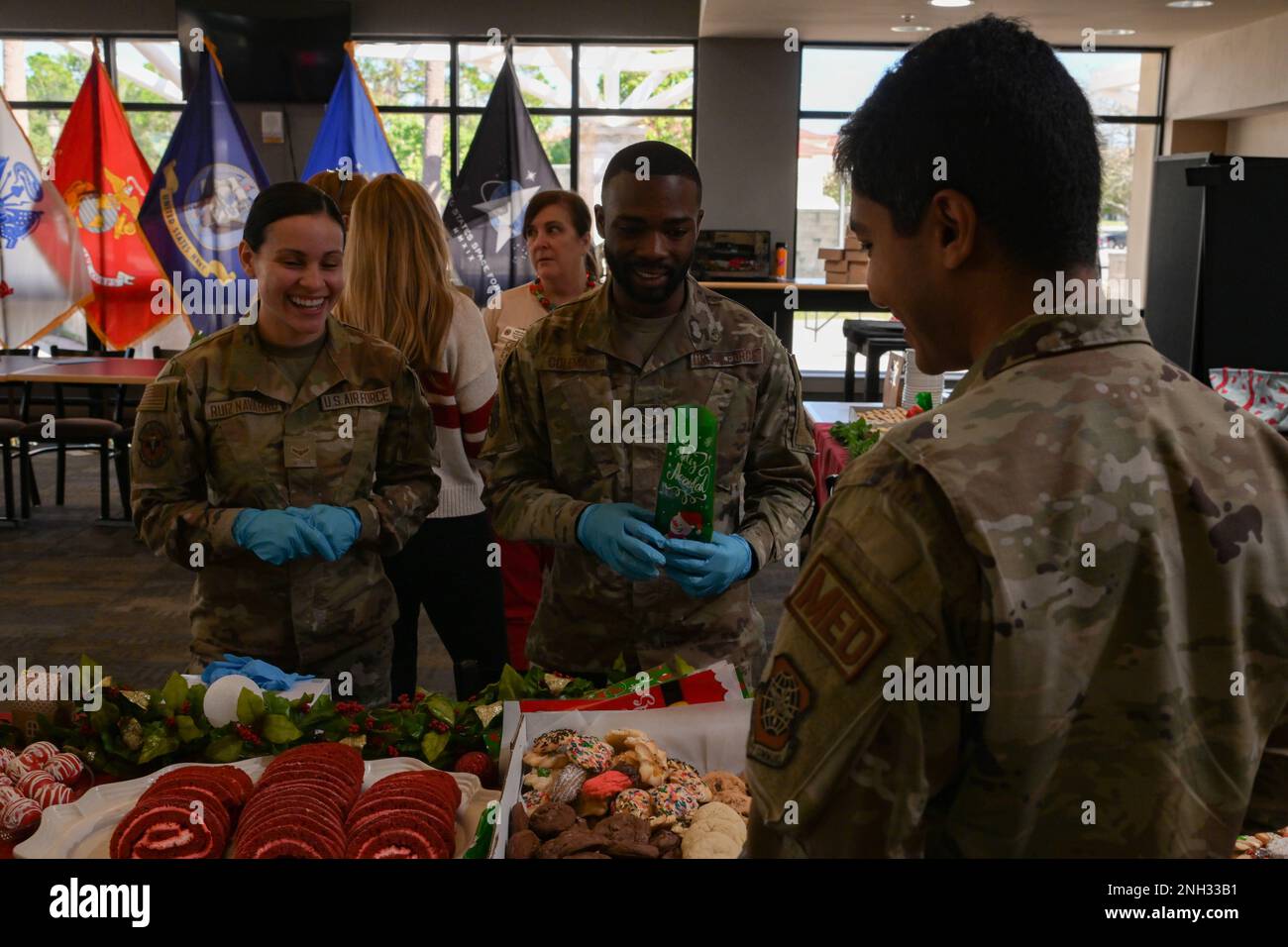 U.S. Air Force Col. Alvi Azad, right, Operational Medical Readiness ...