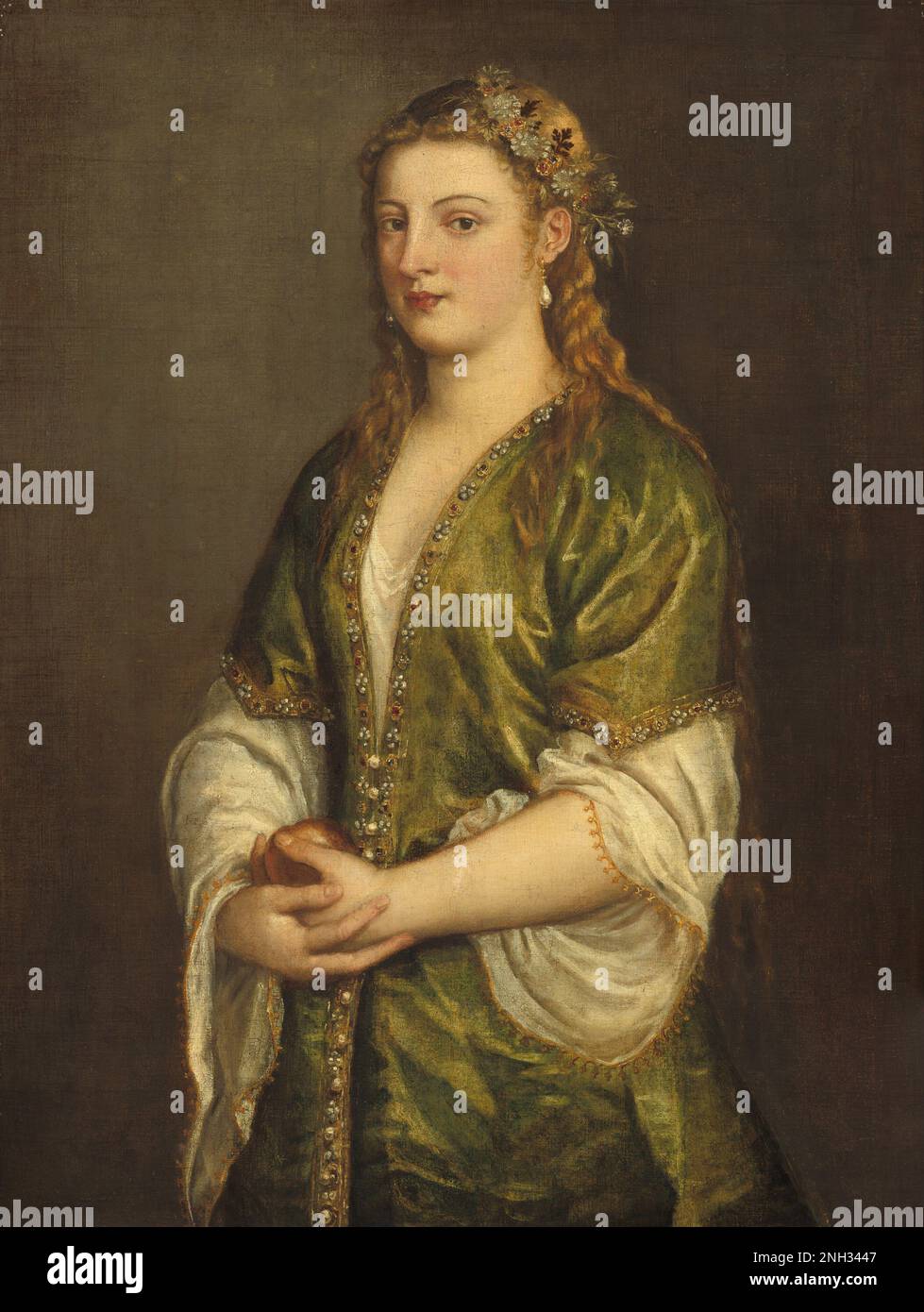 Titian painting hi-res stock photography and images - Alamy