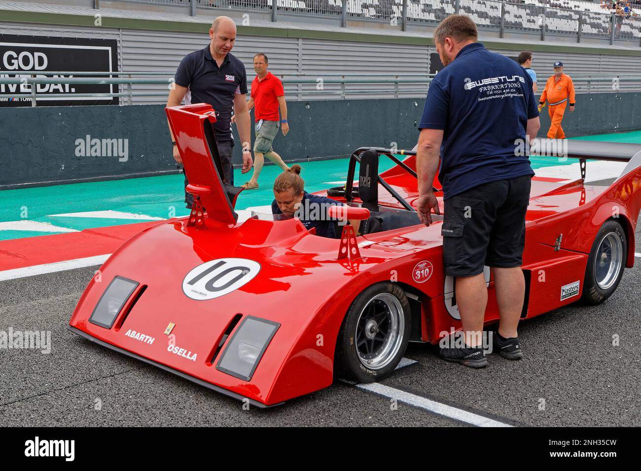 MAGNYCOURS, FRANCE, June 30, 2019 French Historic Grand Prix on