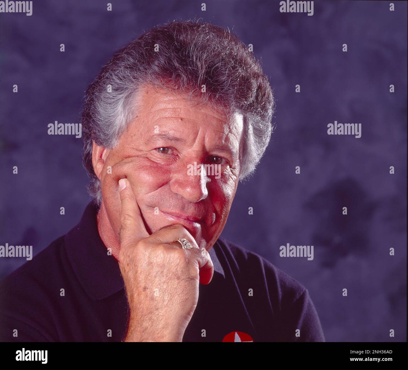 Racing legend, Mario Andretti Stock Photo Alamy