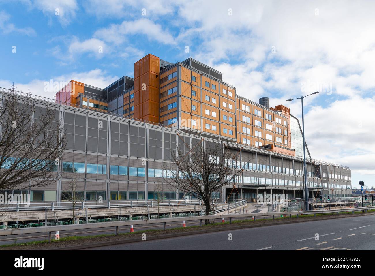 20 February 2023 the much delayed Midland Metropolitan Hospital in Smethwick, Sandwell, West Midlands is nearing completion after four years of delays Stock Photo