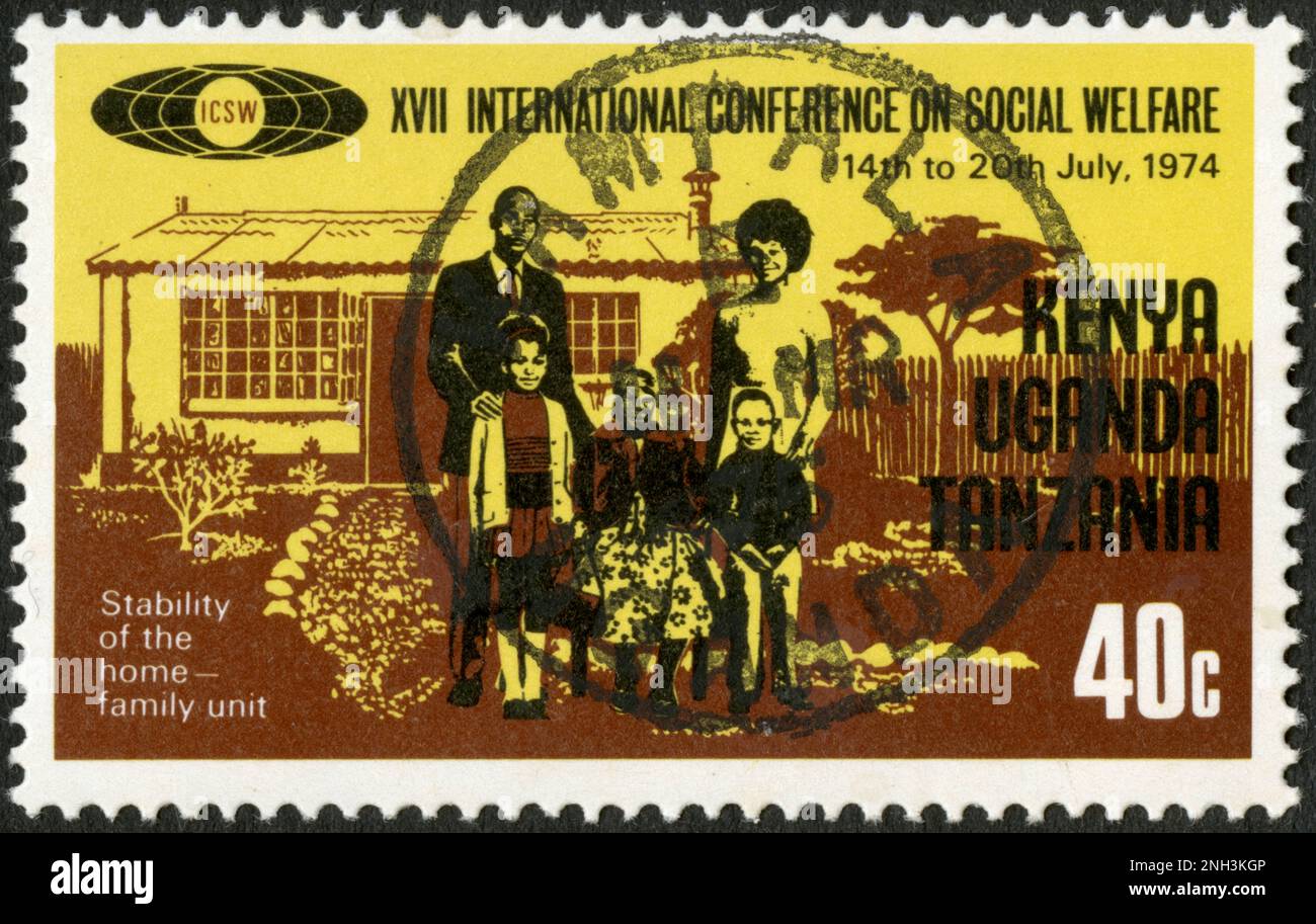 TIMBRE OBLITERE XVII INTERNATIONAL CONFERENCE ON SOCIAL WELFARE.14TH TO ...