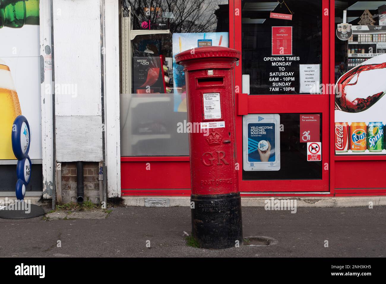 Uxbridge, London Borough of Hillingdon, UK. 9th February, 2023. A wonky