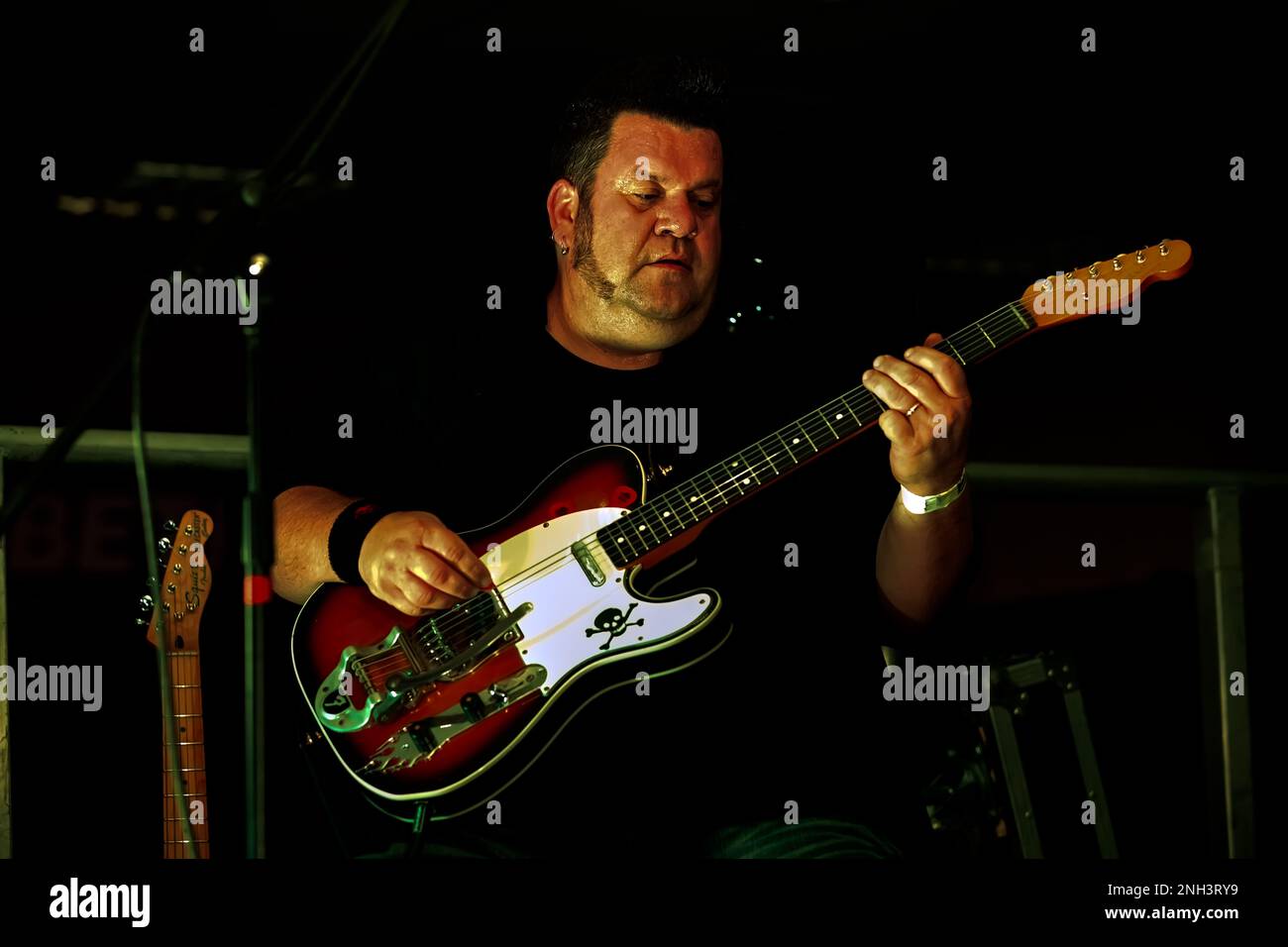 Pussycat and The Dirty Johnsons formerly known as The Johnsons appearing at the Main Stage, Undercover Festival 2016, Brighton,UK. 10th September 2016 Stock Photo