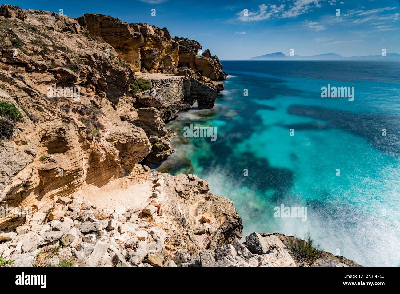 Bue Marino Beach, Sicily Stock Photo - Alamy