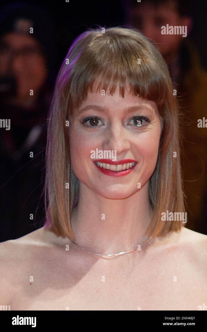 Leonie Benesch attending the Golda Premiere as part of the 73rd Berlin International Film Festival (Berlinale) in Berlin, Germany on February 20, 2023. Photo by Aurore Marechal/ABACAPRESS.COM Stock Photo
