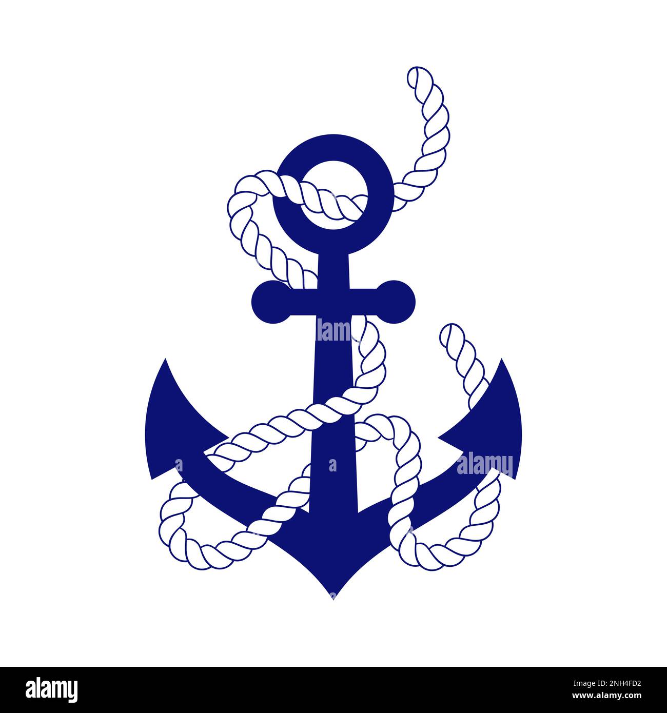 Boat Anchor Lines | Anchor Rope - Navy Blue