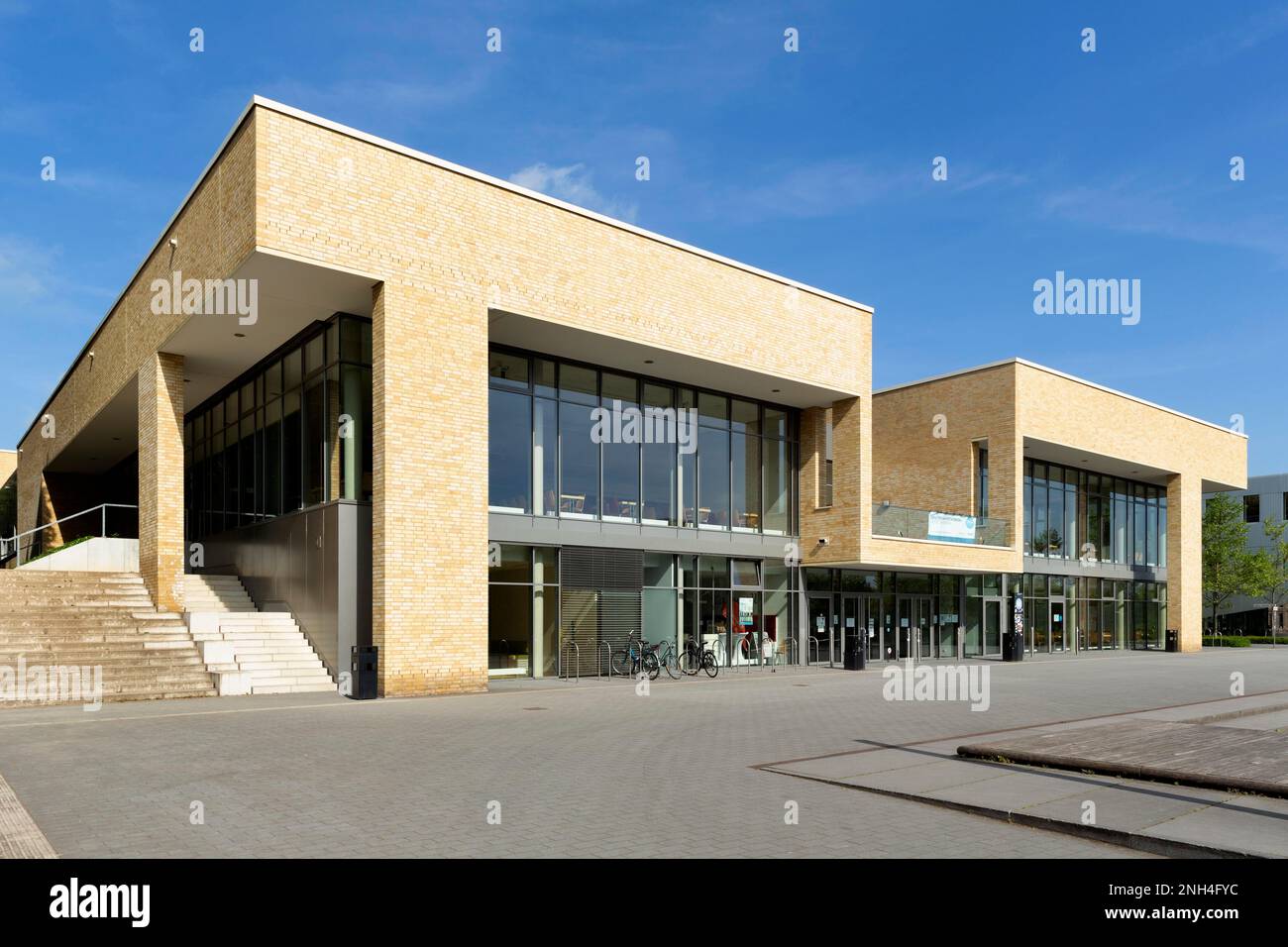 University of Osnabrueck, Campus Westerberg, Mensa and Cafeteria, Osnabrueck, Lower Saxony, Germany Stock Photo