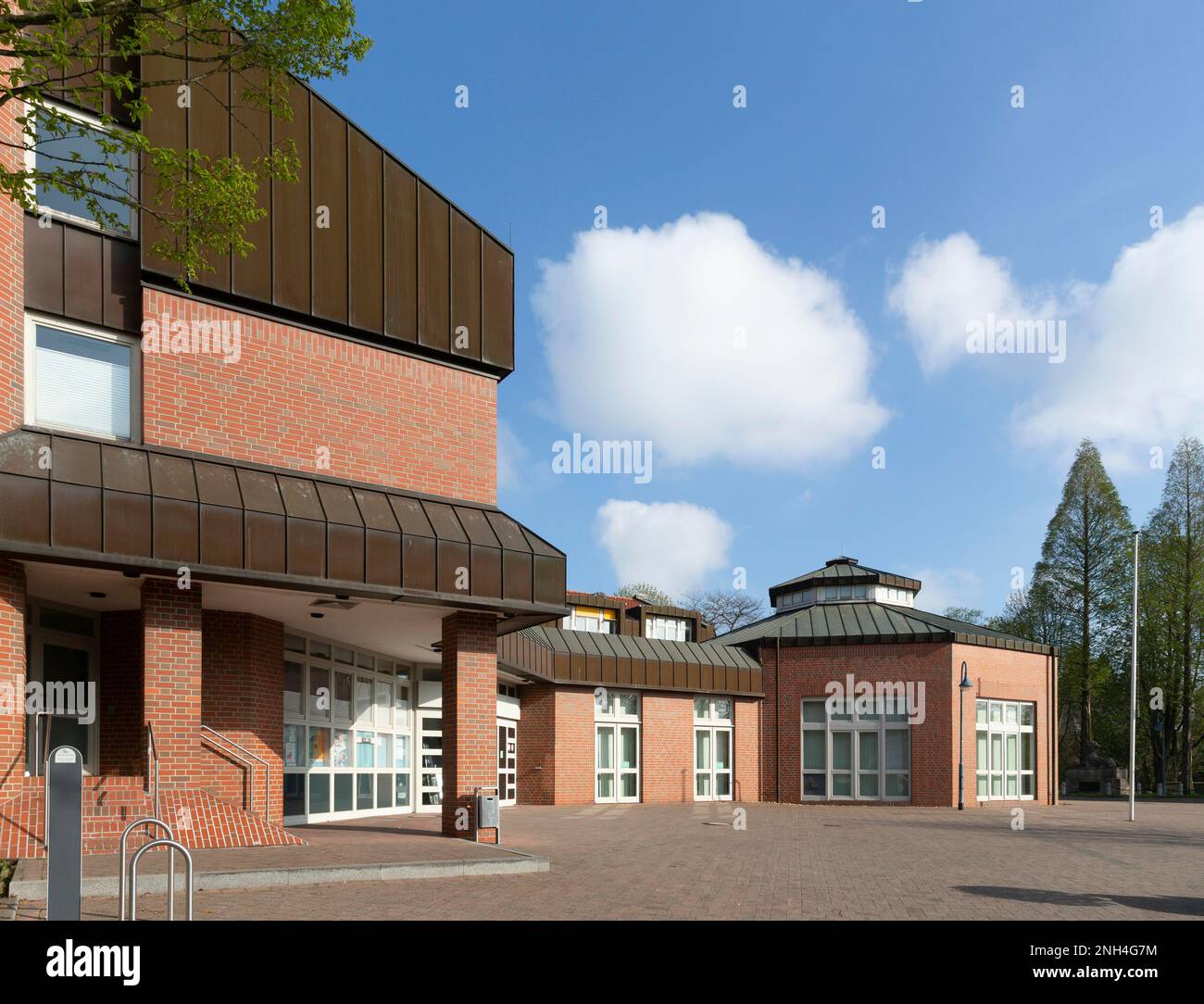 Town Hall of the Municipality of Schermbeck, Schermbeck, Muensterland
