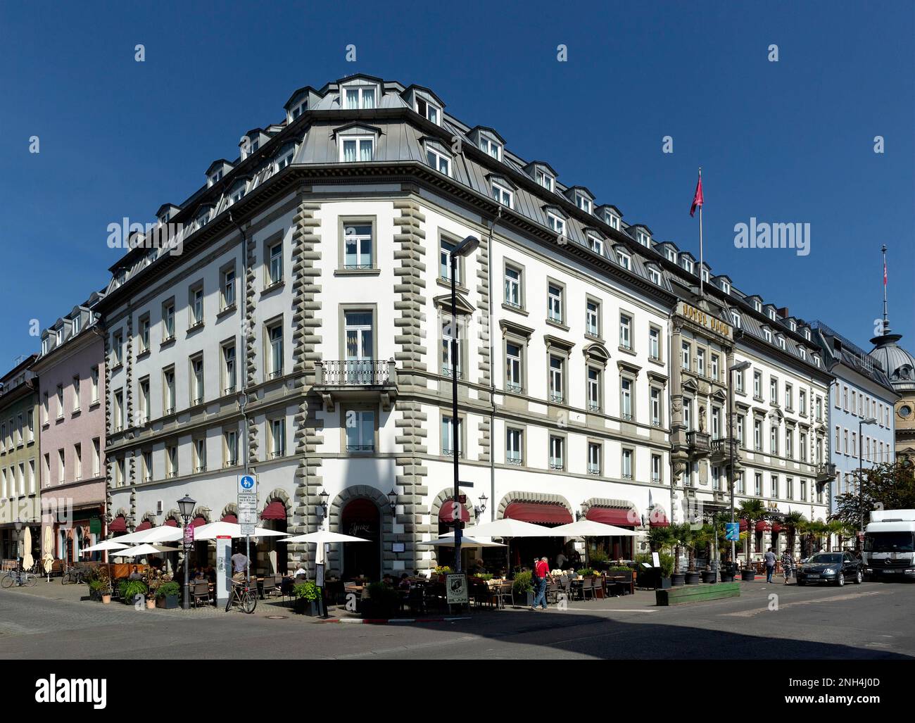 Hotel Halm, Constance, Baden-Wuerttemberg, Germany Stock Photo