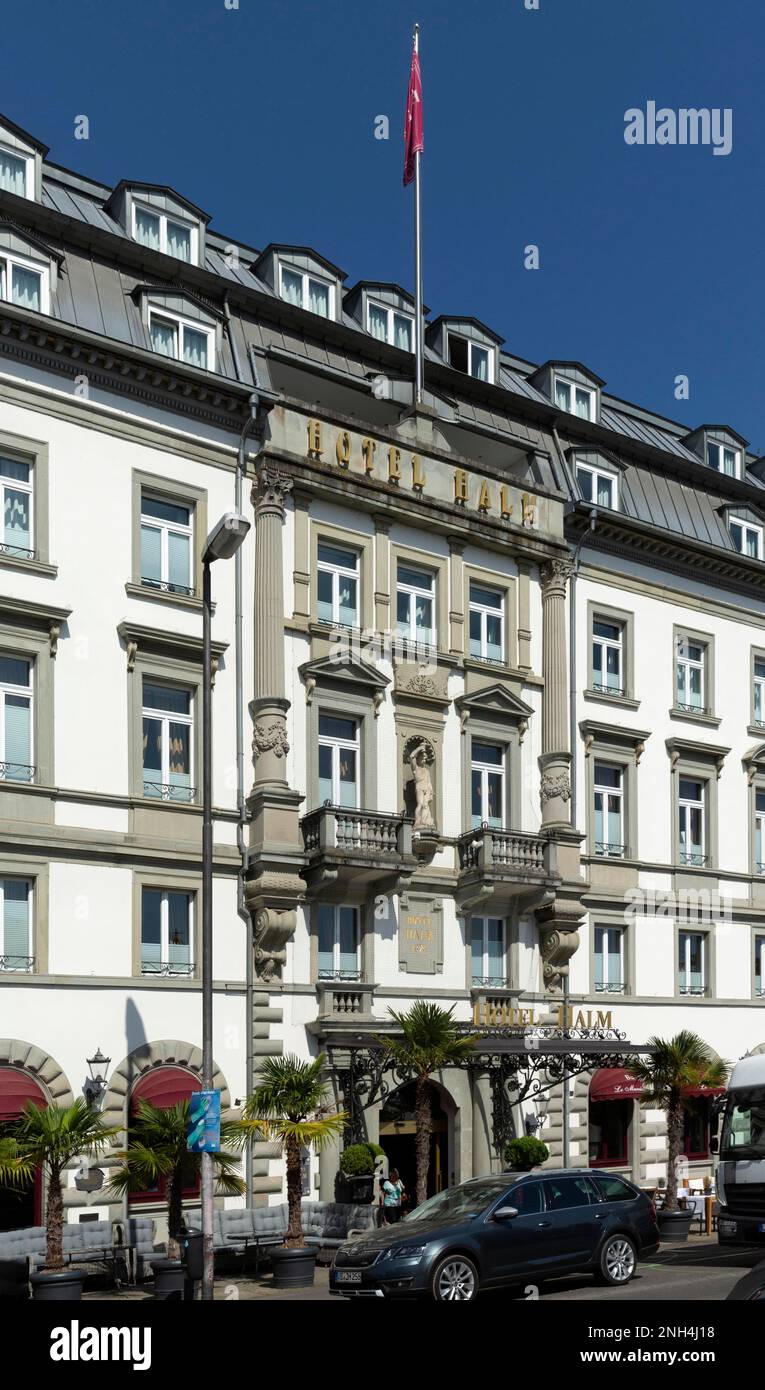 Hotel Halm, Constance, Baden-Wuerttemberg, Germany Stock Photo