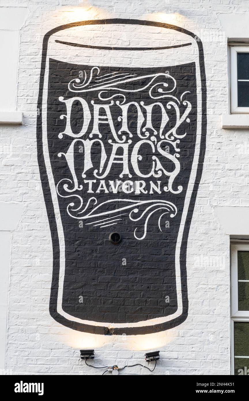Danny Mac's Tavern in Liverpool Stock Photo
