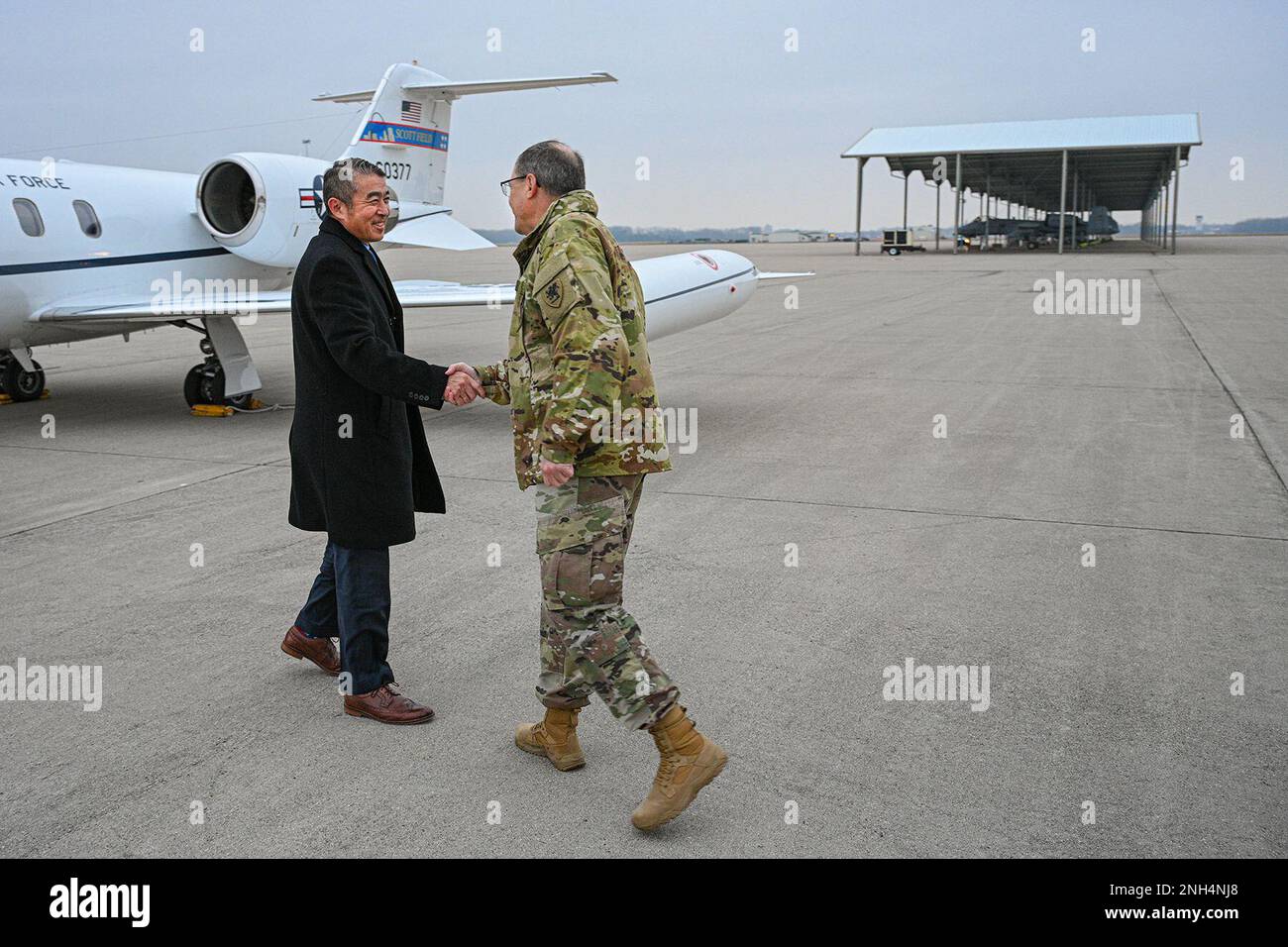 Mr. Edwin Oshiba, the acting assistant secretary of the Air Force for