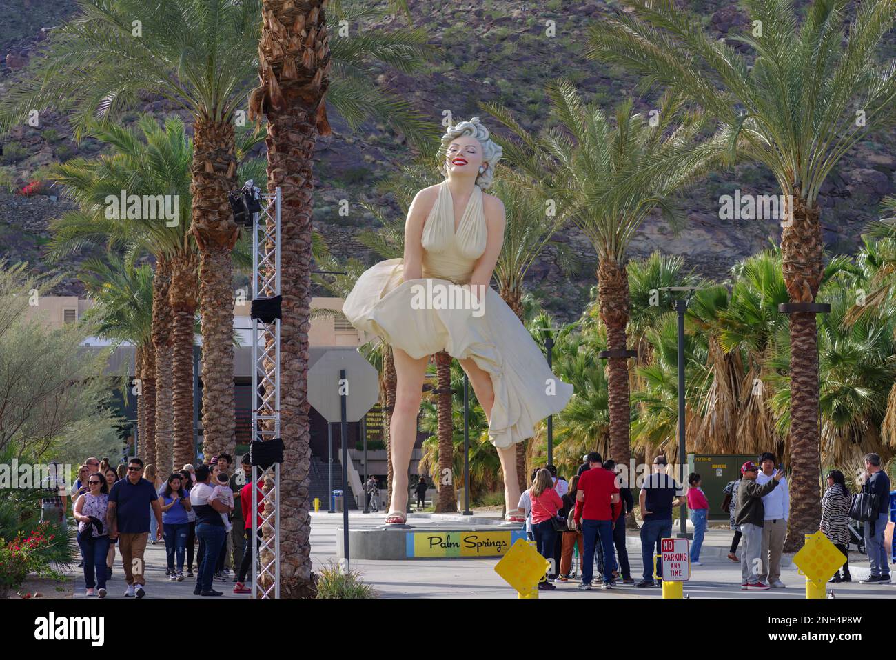 Marilyn Monroe's Star on the Palm Springs Walk of Stars - Public Art in  Downtown Palm Springs