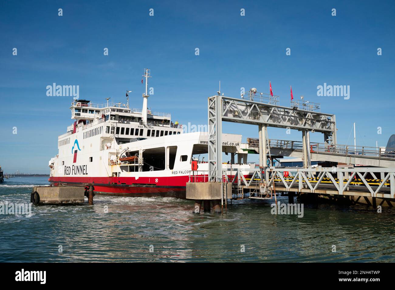 Car ferry red funnel hires stock photography and images Alamy