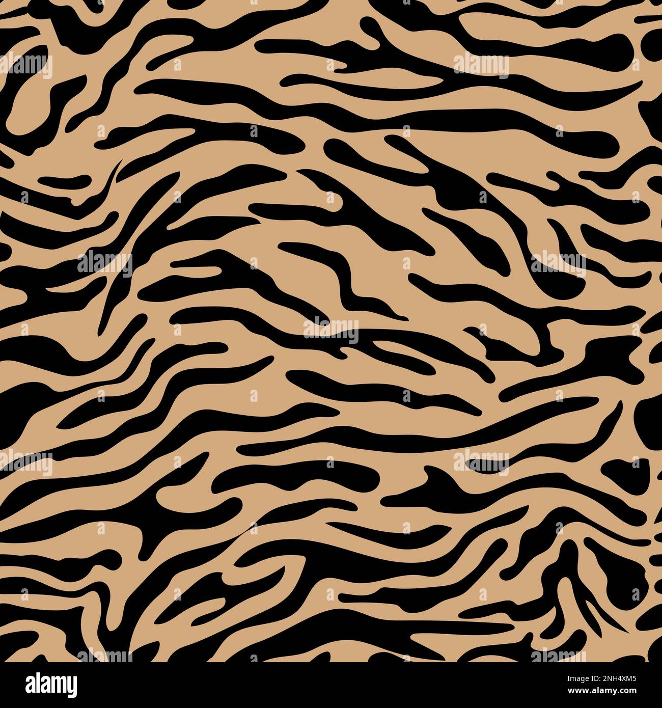 Zebra Stripes Seamless Pattern. Animal print background for fabric ...