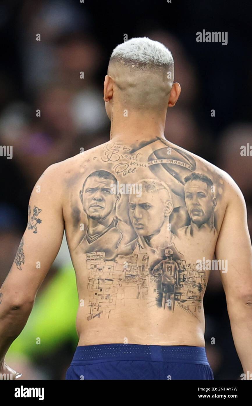 FIFA World Cup 2022 Fans spot insane detail in Brazil star Richarlisons  tattoo with Neymar and Ronaldo  newscomau  Australias leading news site