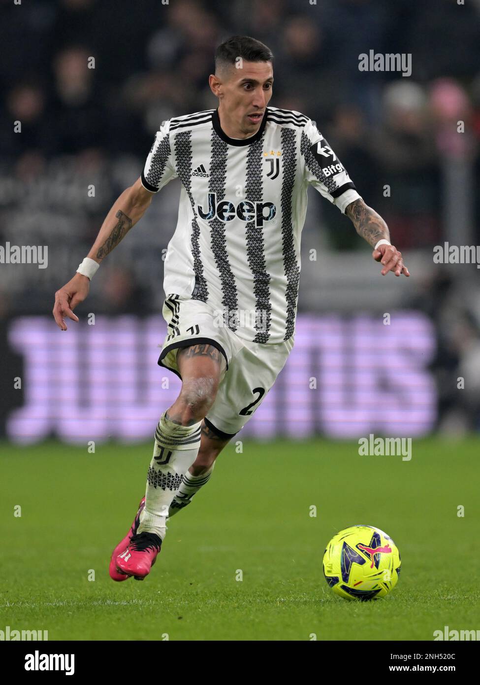 TURIN Angel di Maria of Juventus FC during the Italian Serie A match between Juventus FC and