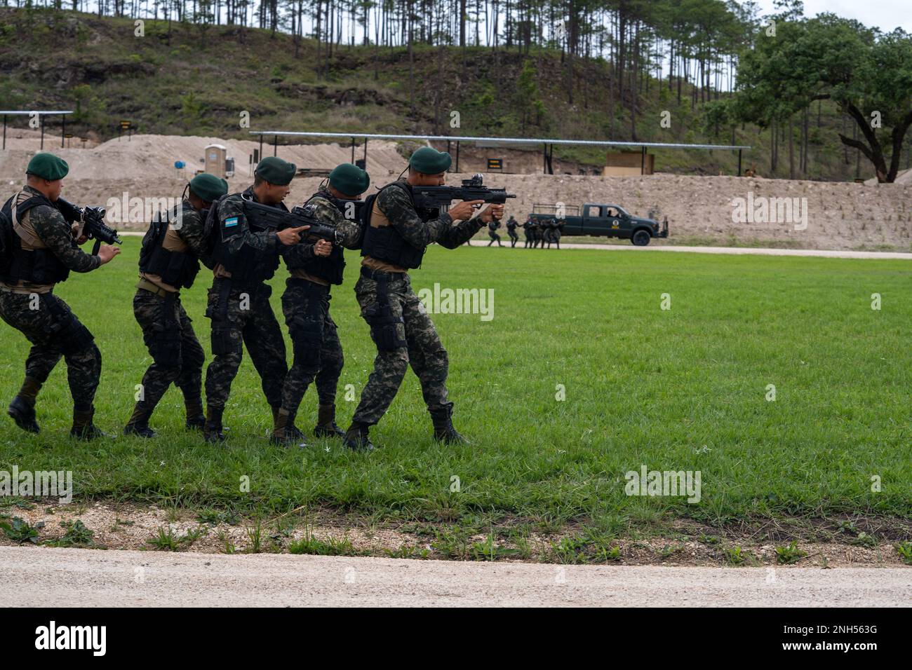 LA VENTA, Honduras Members of the Honduran military performed a