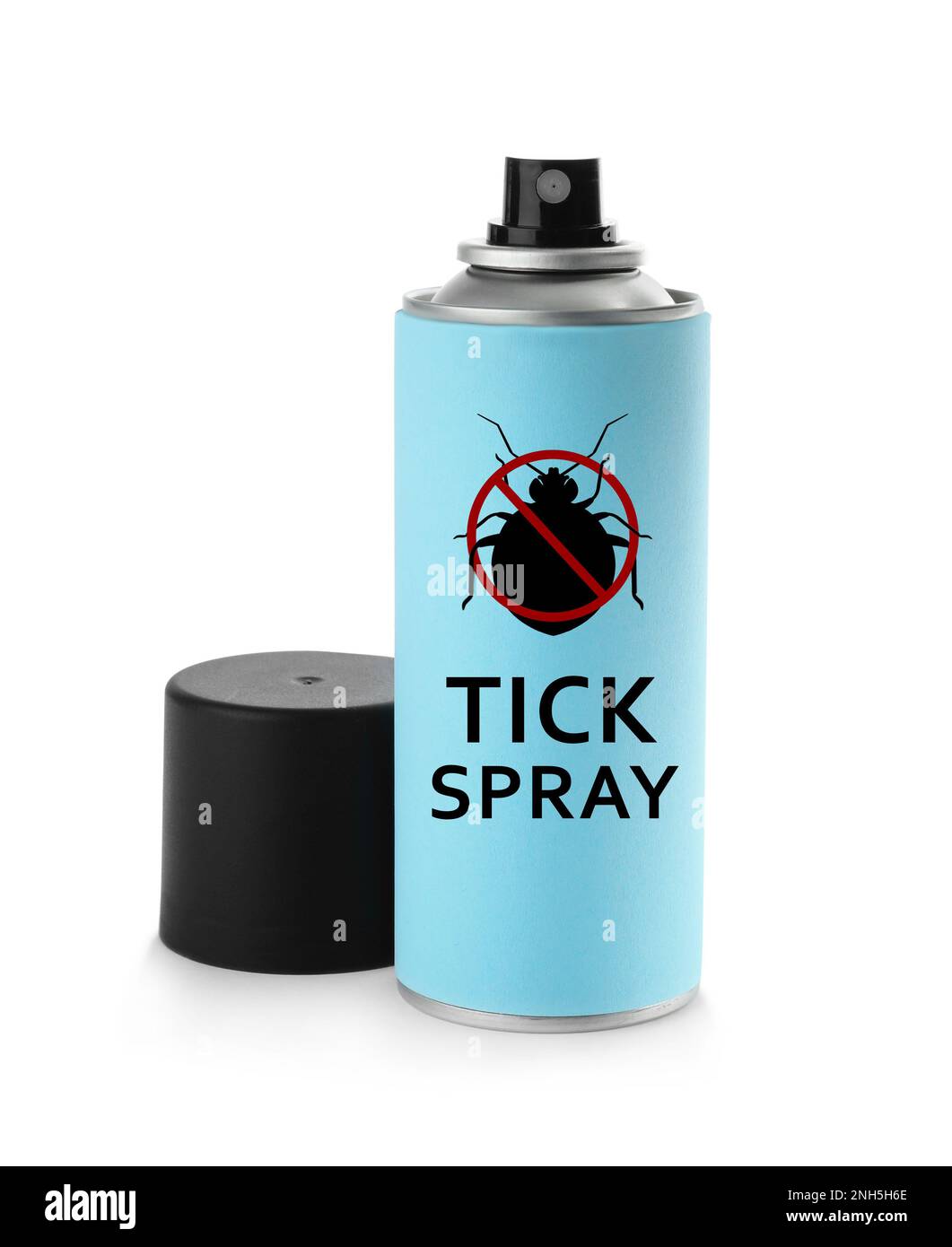 Tick spray isolated on white. Insect repellent Stock Photo Alamy