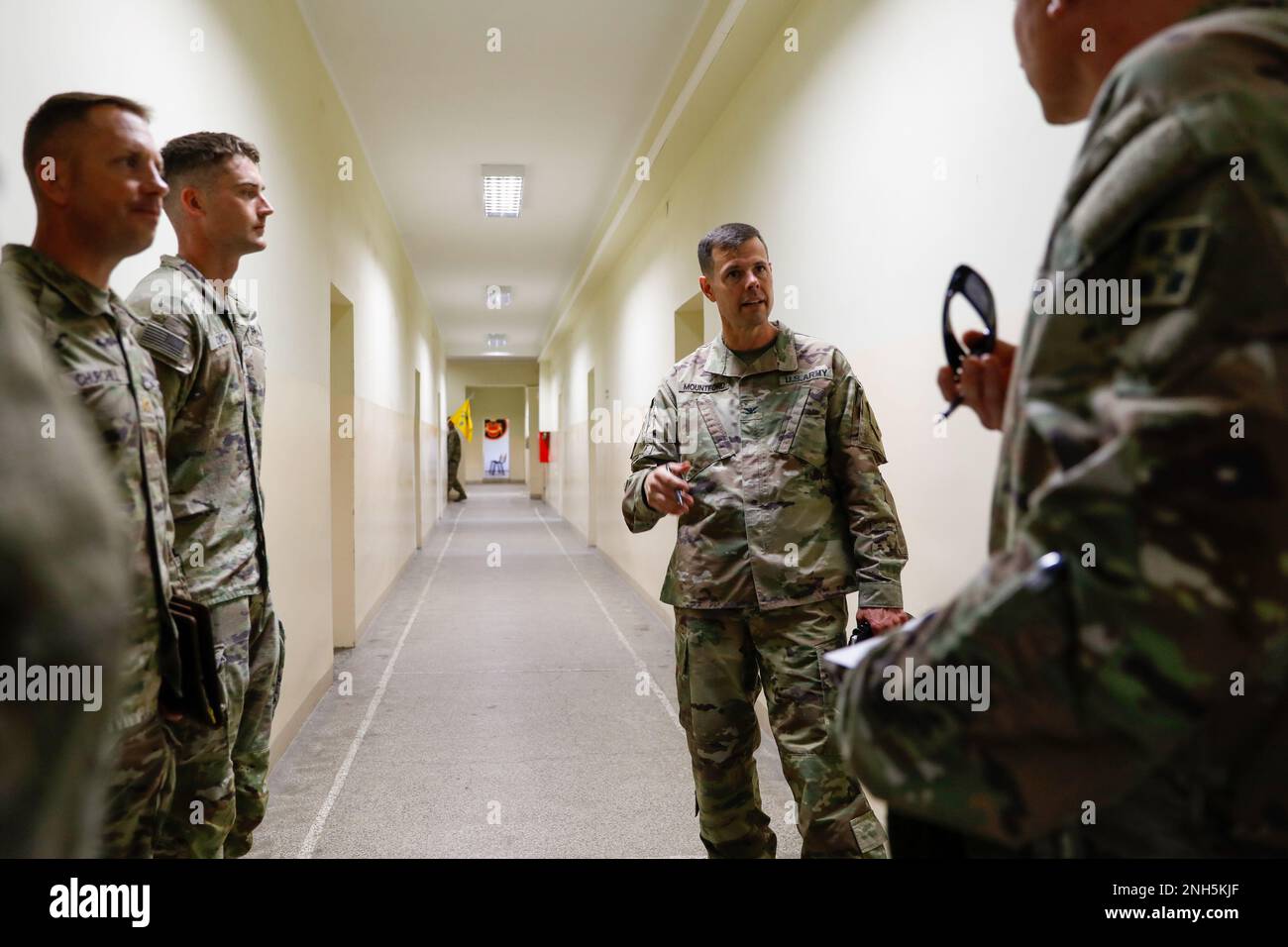 U.S. Army Col. John B. Mountford, deputy commanding officer for ...
