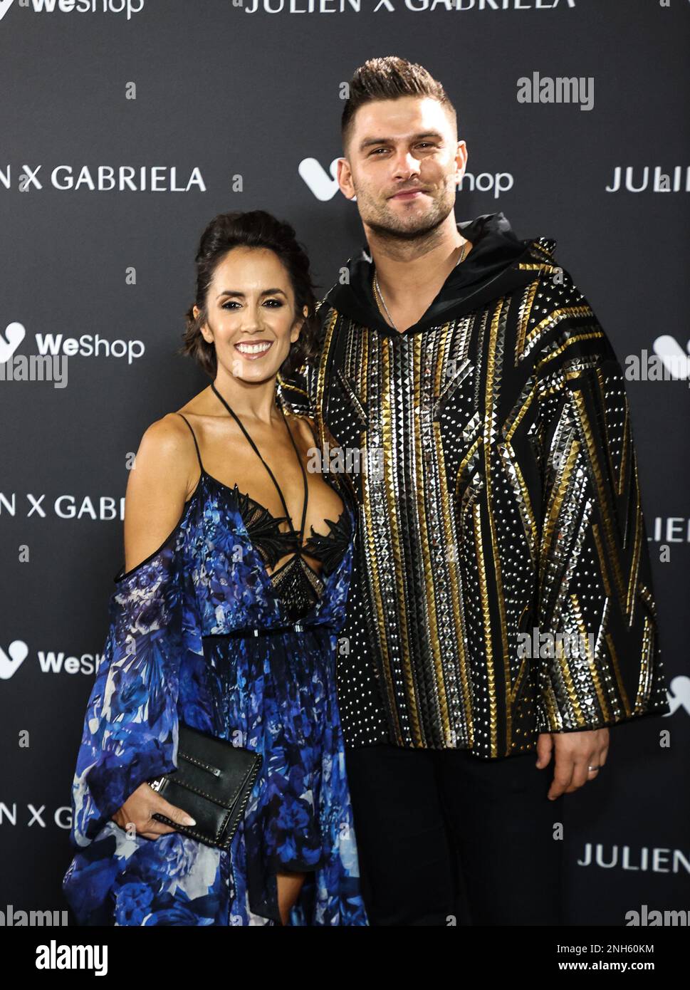London, UK. 19th Feb, 2023. Manrara and Alja Škorjanec attend