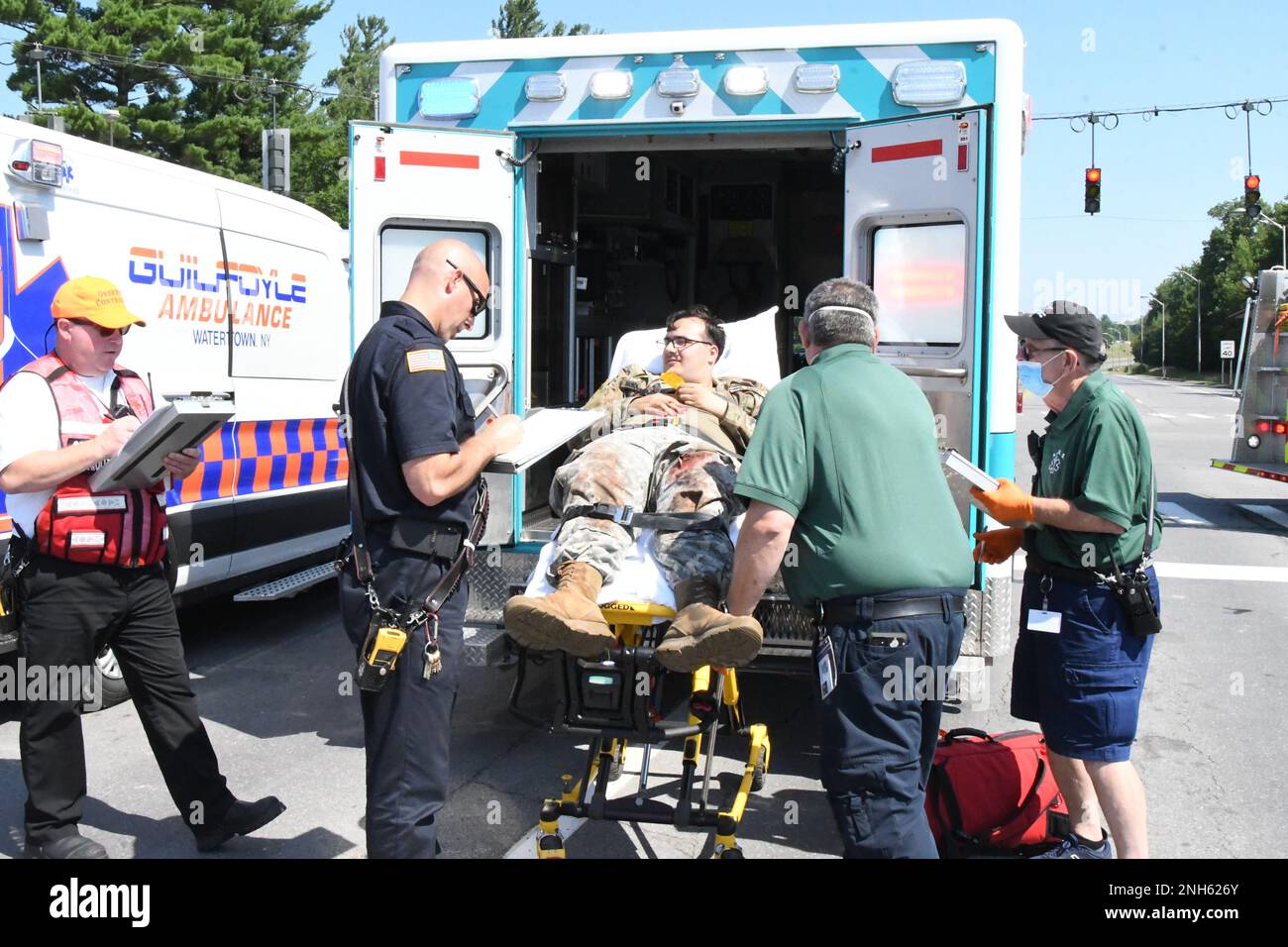 Fort Drum first responders worked with their offpost partners during a