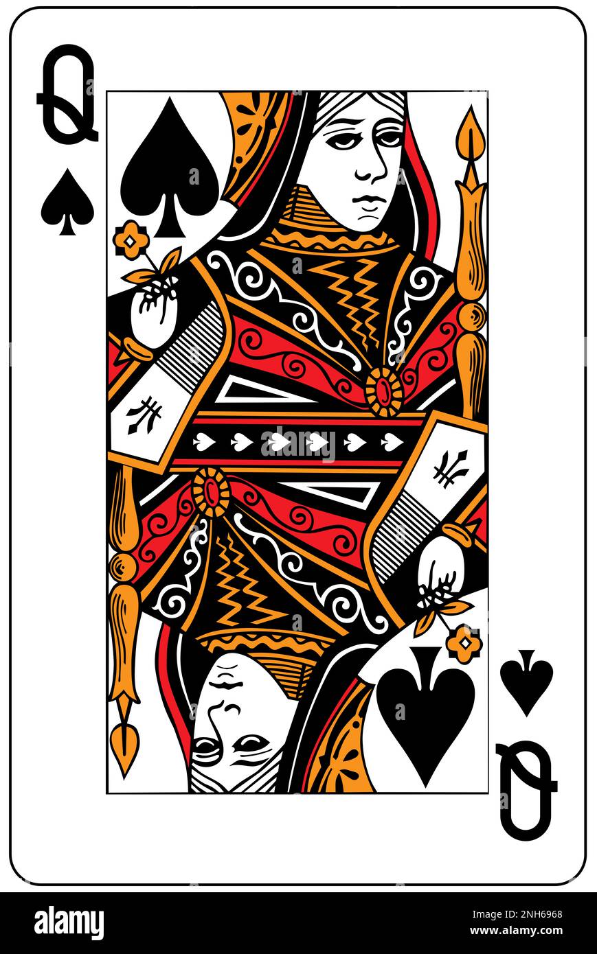 Queen clubs Cut Out Stock Images & Pictures Alamy