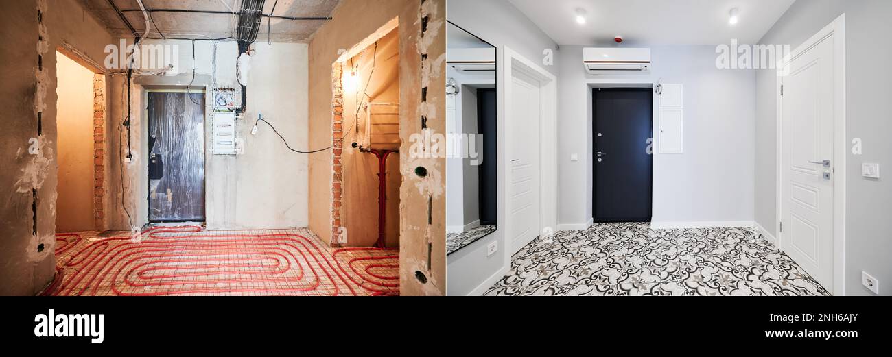 Illustration of Senior Apartment Renovation With Solar Water Heating