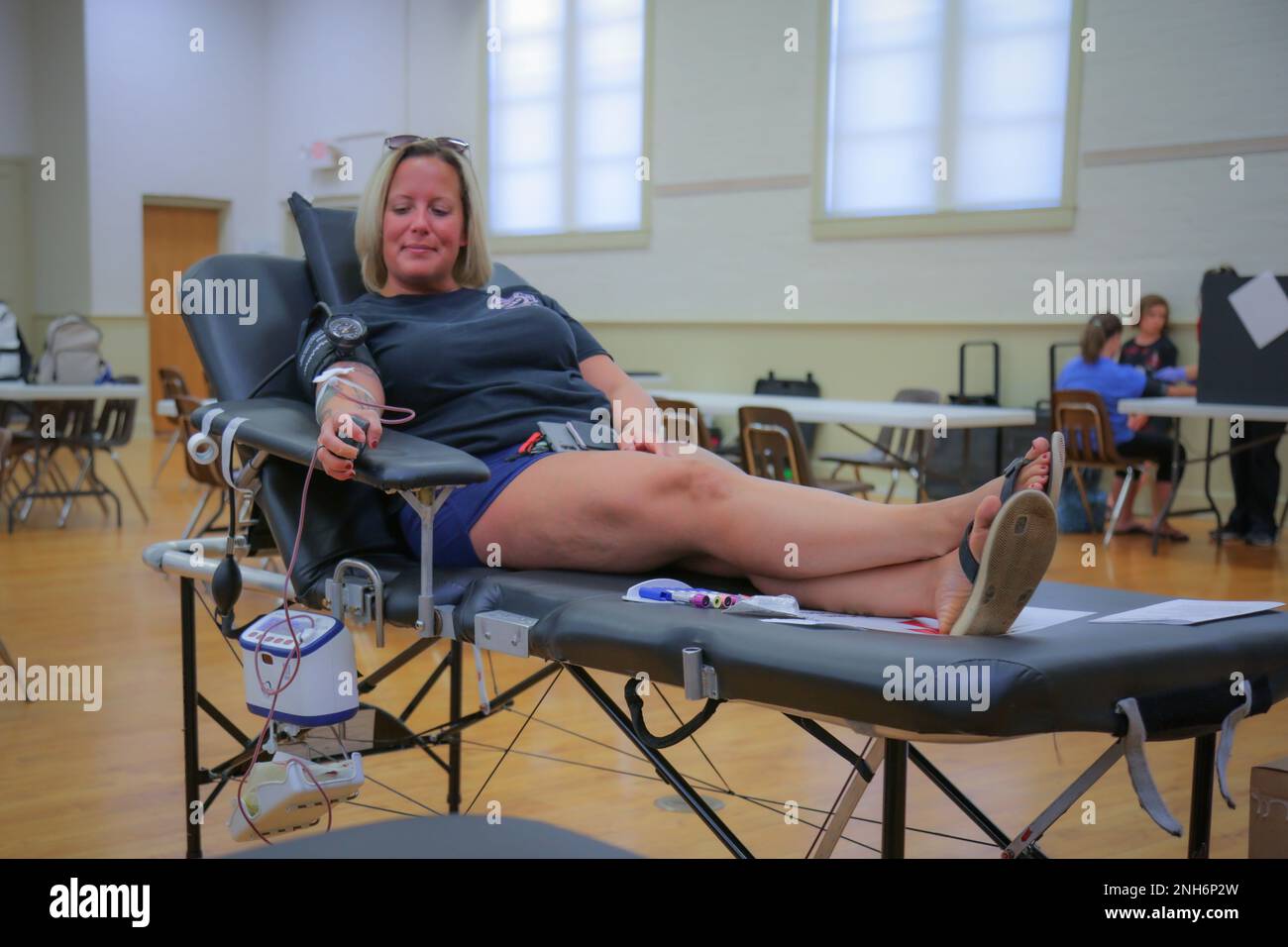 BACH, in coordination with the Red Cross and the Military Affairs