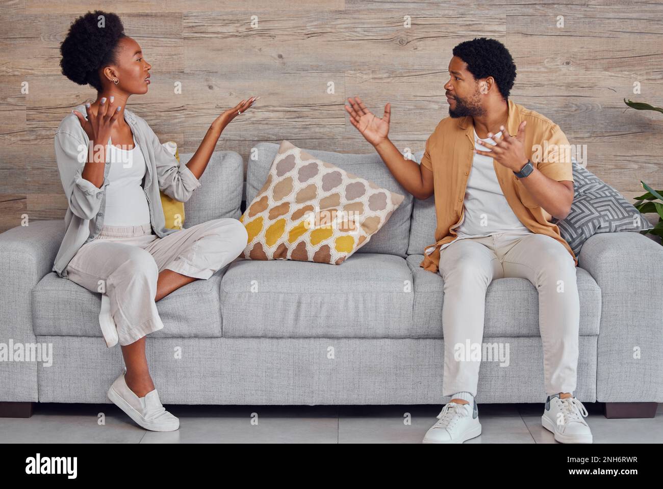 Married couple problems black hi-res stock photography and images - Alamy