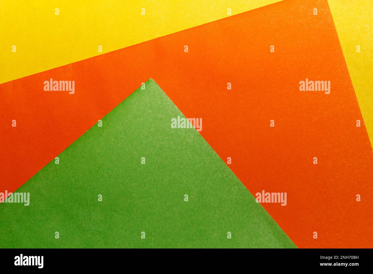 Geometric green orange background hi-res stock photography and images ...
