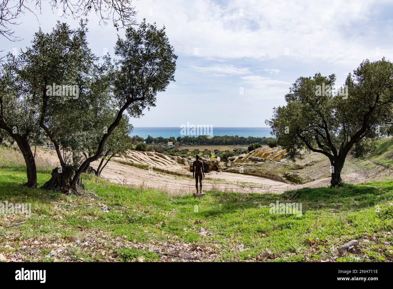 Archaeological Park of Scolacium, Italy Stock Photo Alamy