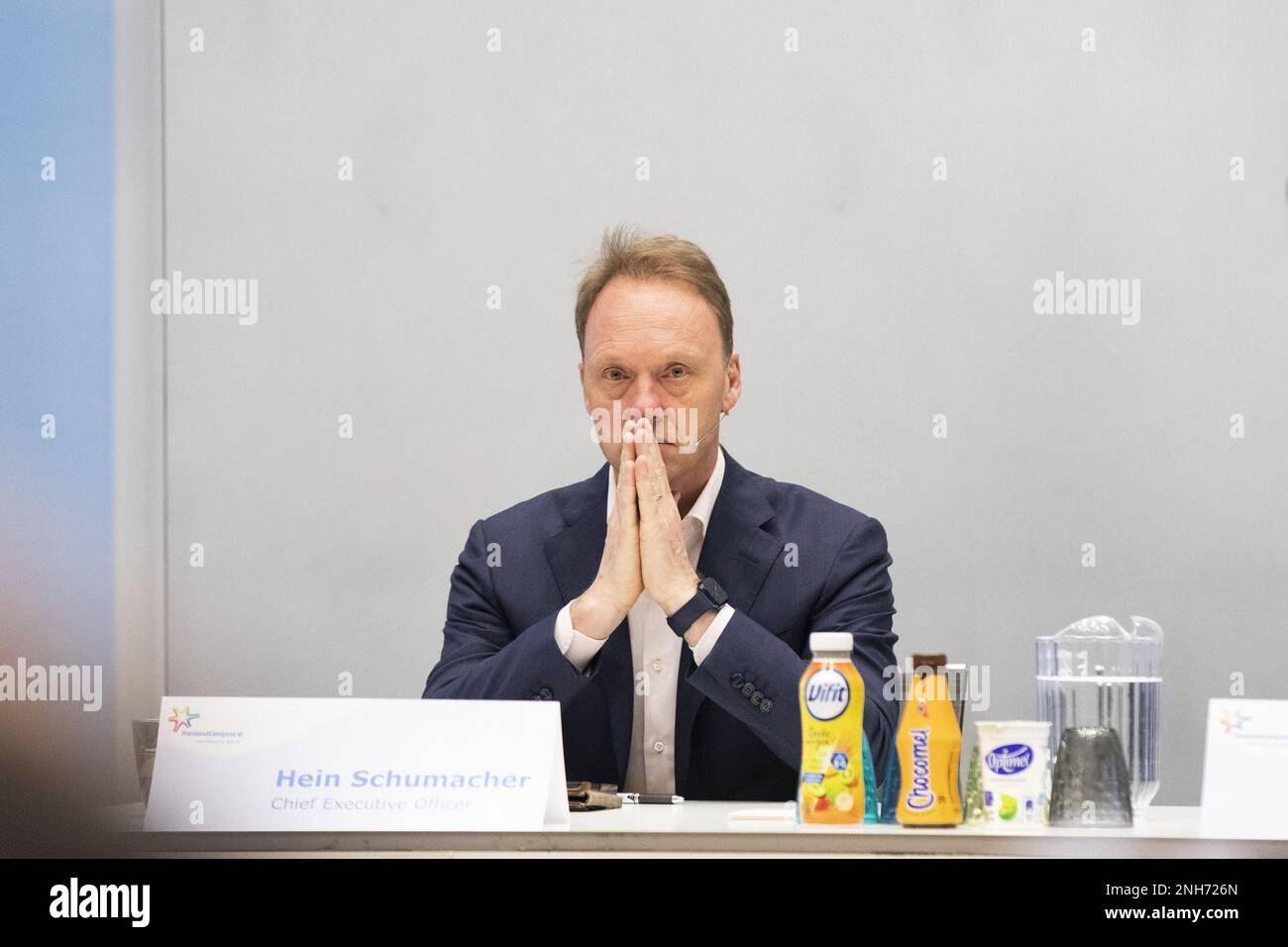 AMERSFOORT Hein Schumacher, CEO FrieslandCampina during the
