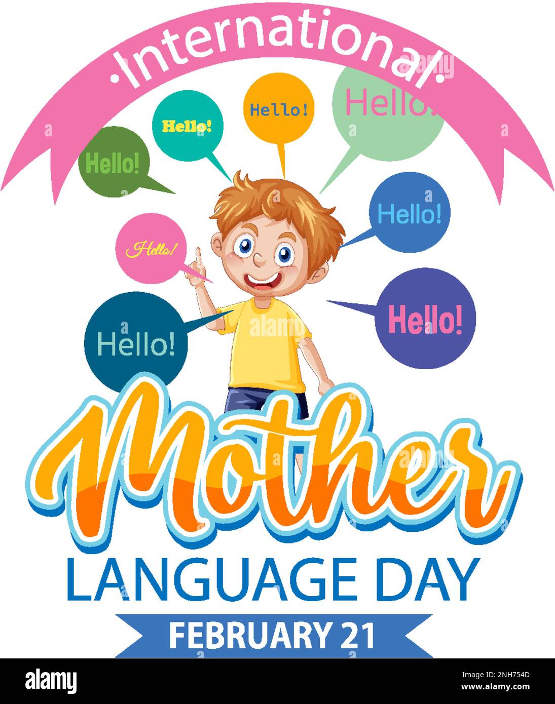 International mother language day banner illustration Stock Vector Image & Art Alamy