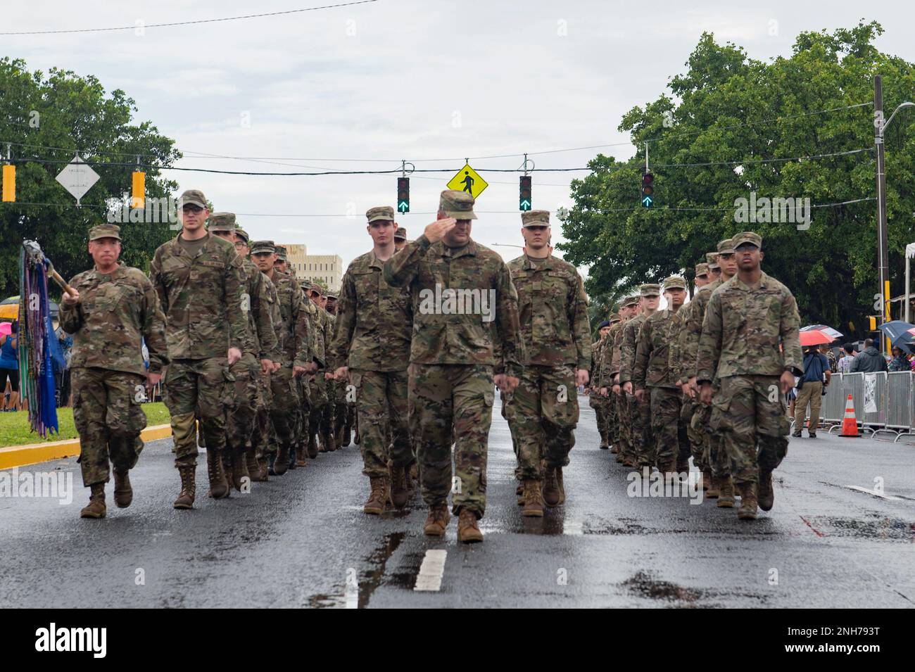 Andersen Airmen and Sailors participate in the 78th Annual Guam