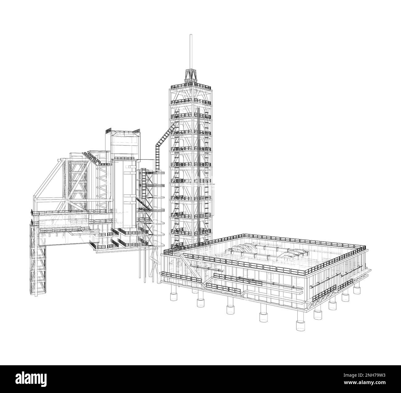 Launch pad whithout Space Rocket Stock Photo Alamy