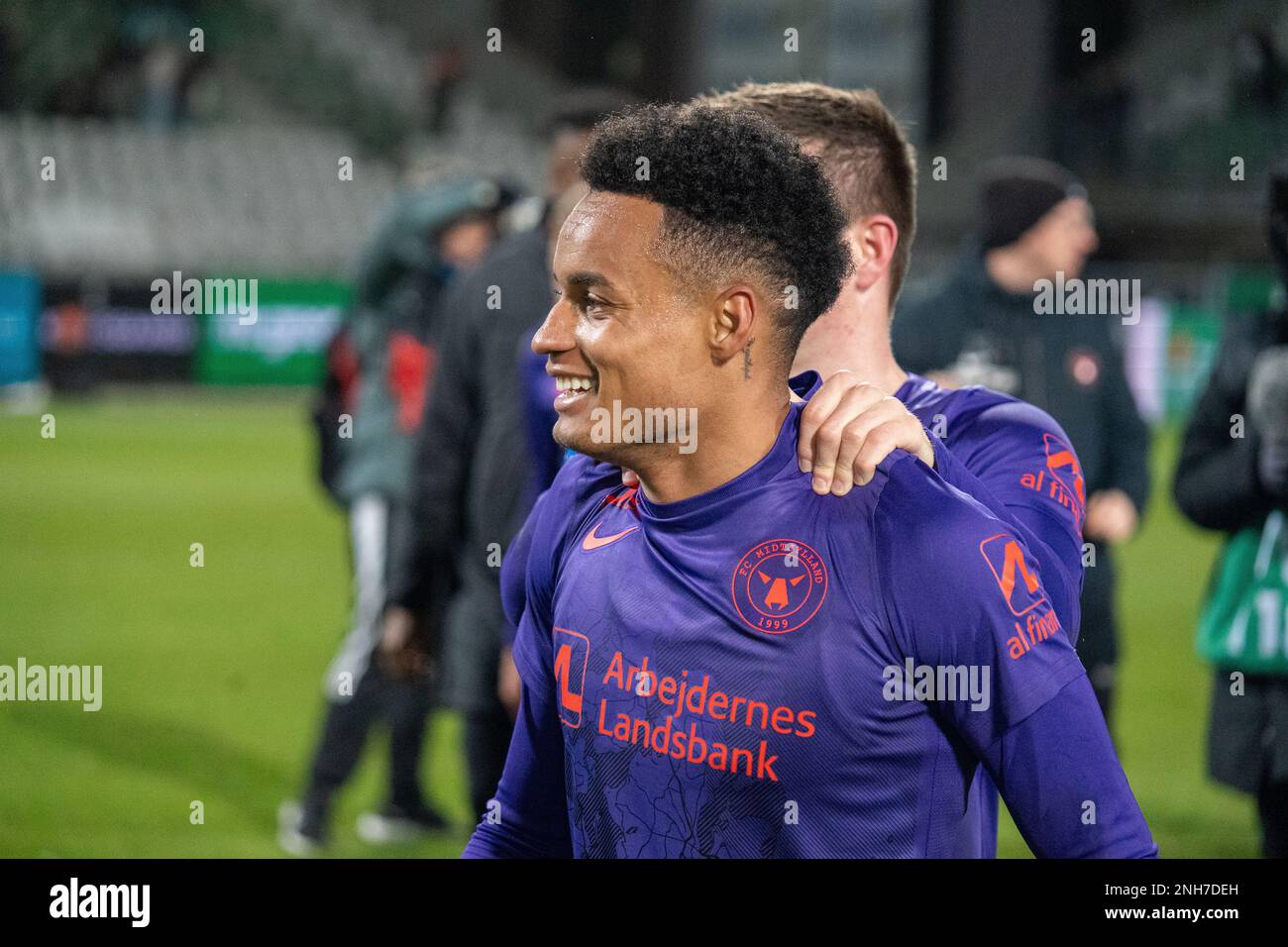 Denmark. 20th, February 2023. Paulinho of FC Midtjylland seen after the 3F Superliga