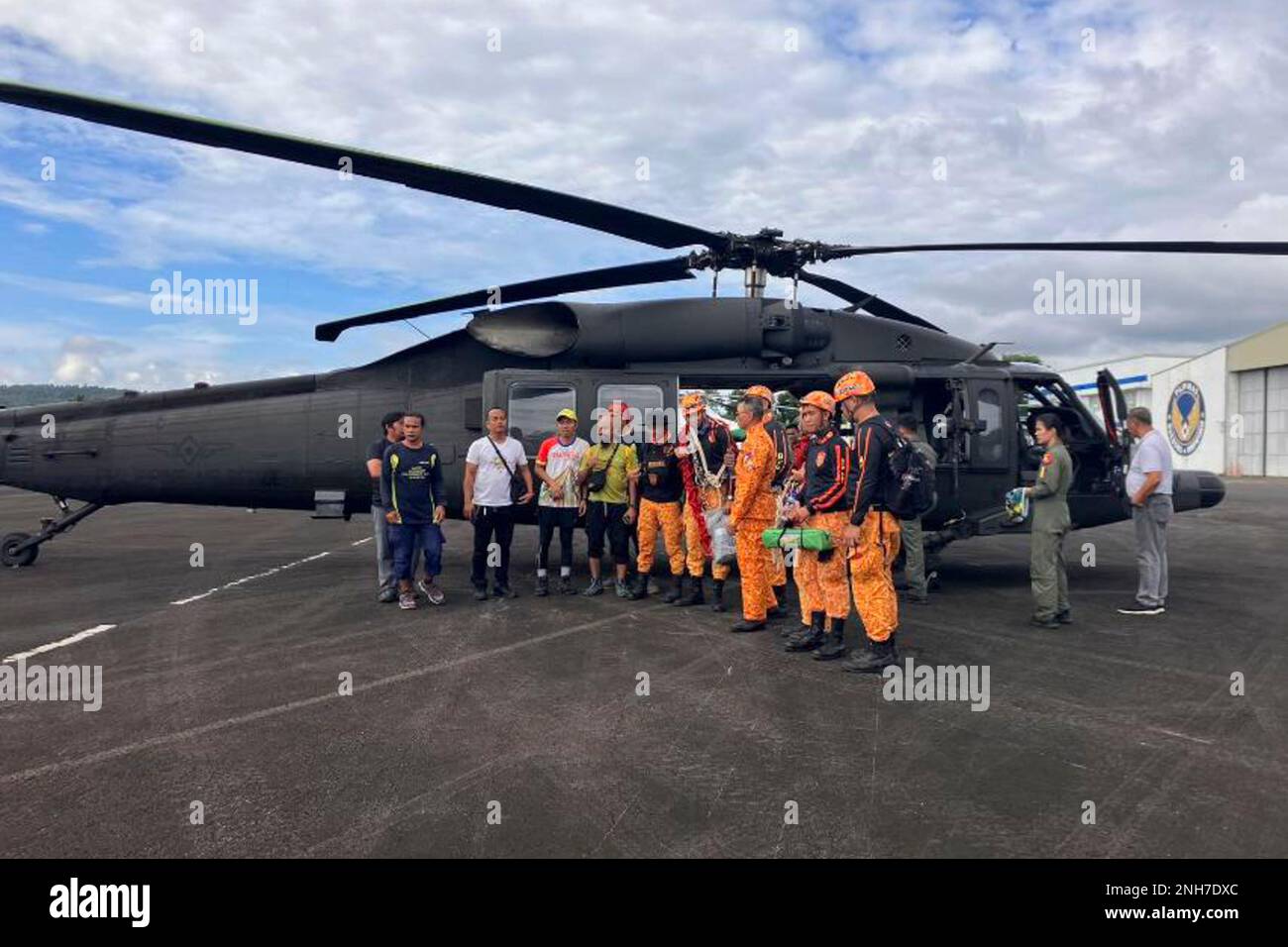 Philippine Rescuer Model In this handout photo provided by the Civil Aviation Authority of the ...