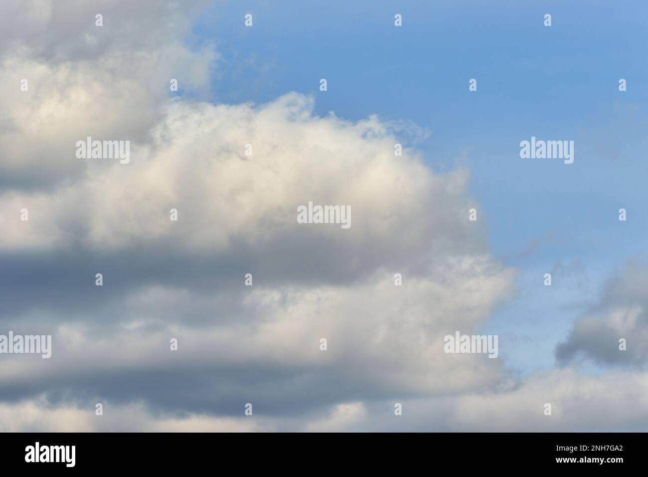 Image natural phenomenon clouds on the sky Stock Photo