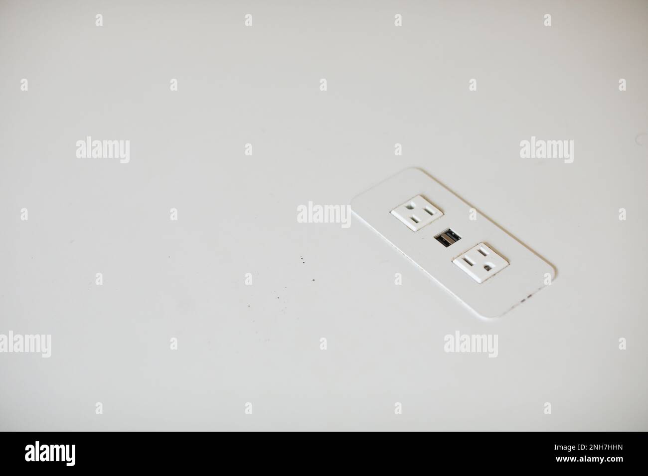 electrical plug with outlet at home modern connection Stock Photo Alamy