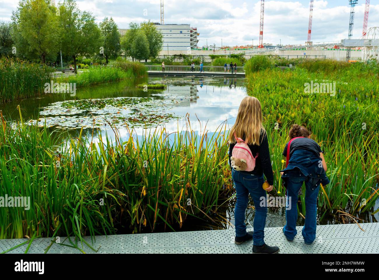Paris, France, Modern Architecture, New Neighborhood, Eco Quartier, Les