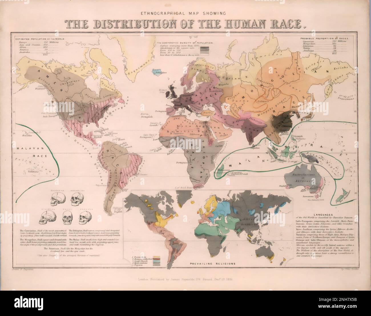 1850s world map hires stock photography and images Alamy