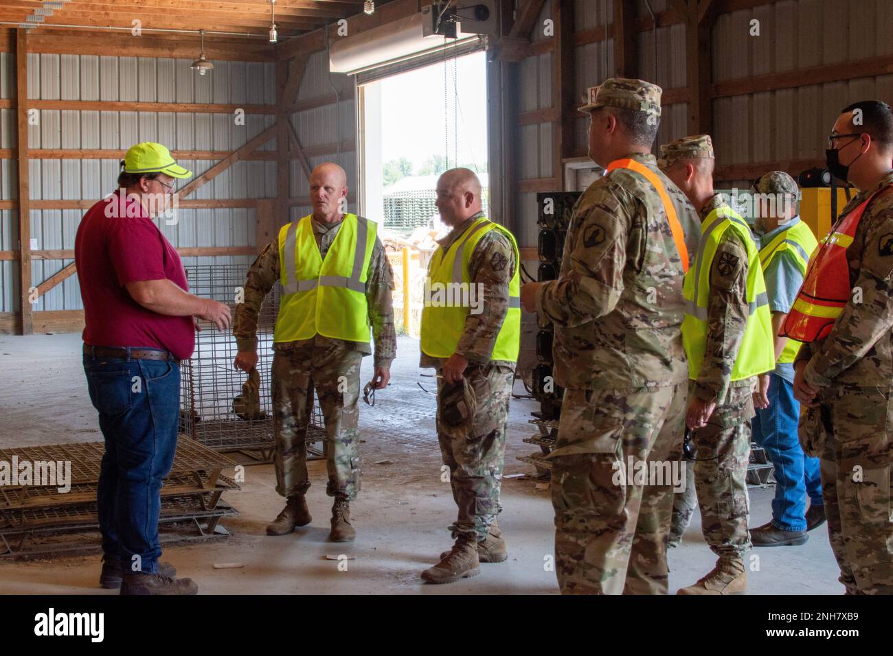 From the Michigan Army National Guard, Lt. Col. Anthony Dennis, 272nd