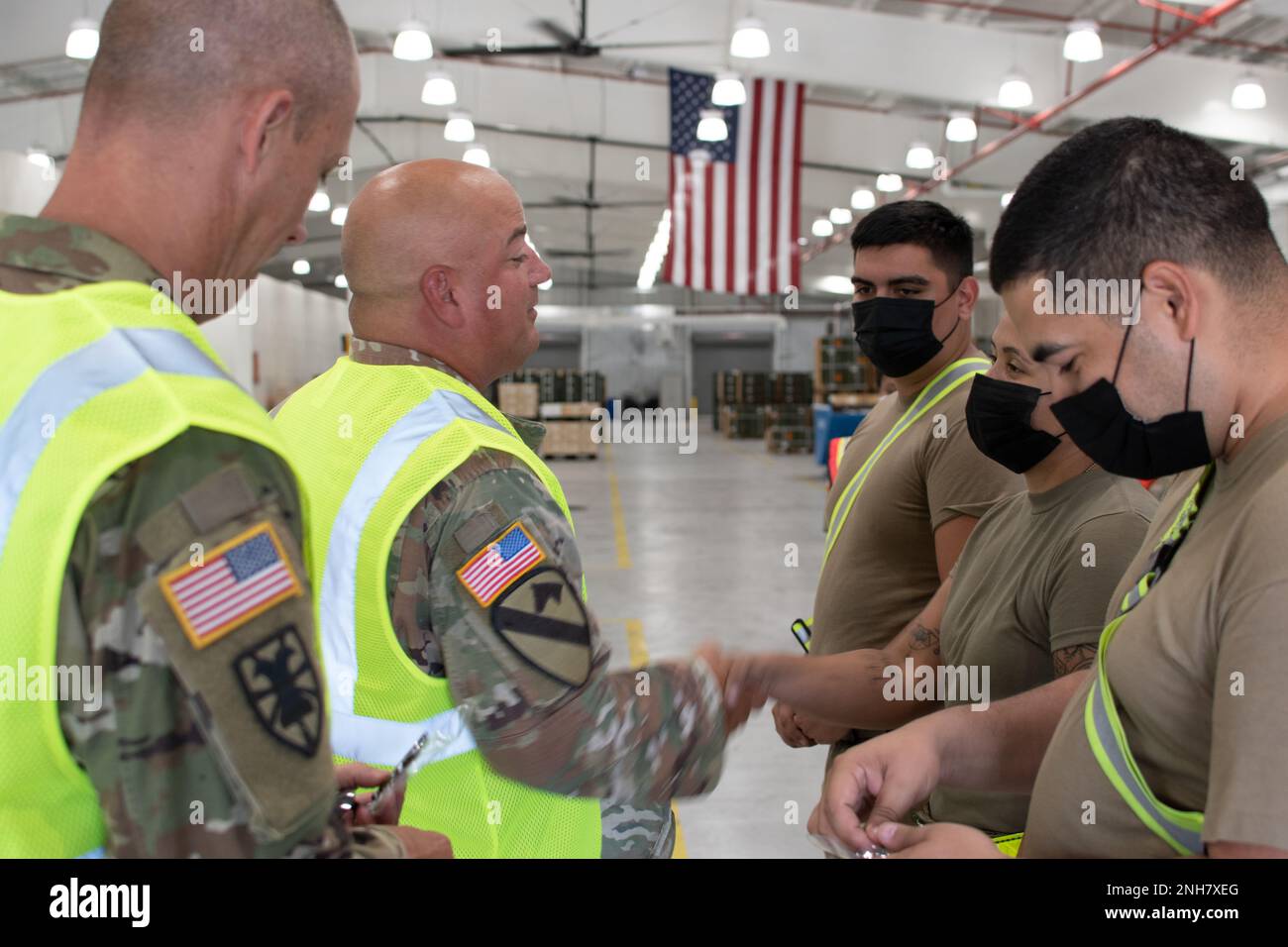 From the Michigan Army National Guard, Lt. Col. Anthony Dennis, 272nd